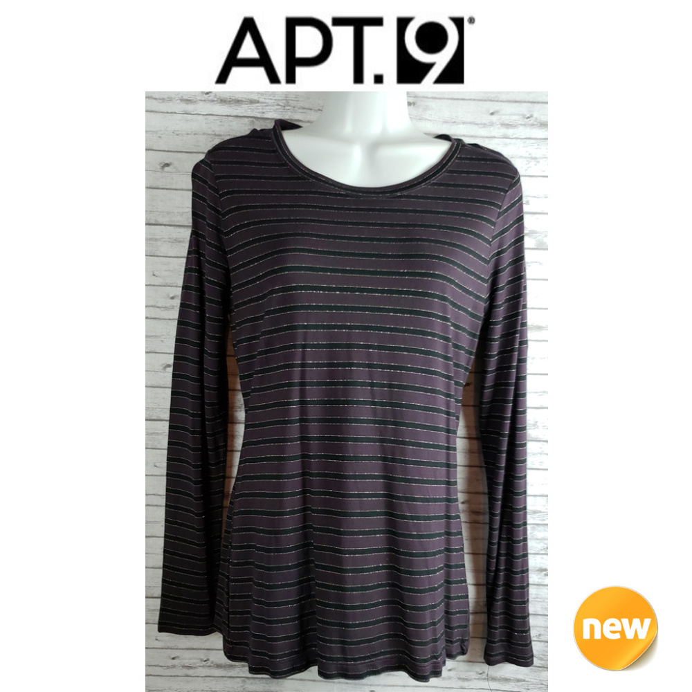 NEW Apt. 9 Modern Essentials Crewneck Shirt Small
